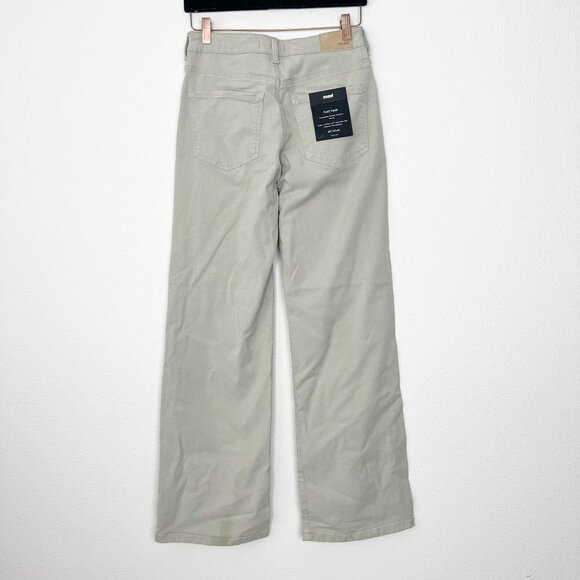 Mavi Womens 26 Beige Miracle High Rise Wide Leg Jean Soft Twill Tencel - Picture 2 of 9